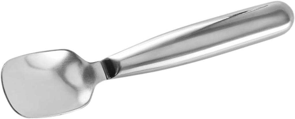 IMIKEYA 1pc Stainless Steel Ice Cream Scoop Comfortable Grip Lightweight Dessert Spoon for Cafes Restaurants and Home Use for Scooping and Fruits