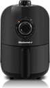 Elite Gourmet EAF1121 Personal 1.1 Qt. Compact Space Saving Electric Hot Air Fryer Oil-Less Healthy Cooker, Timer & Temperature Controls, 1000W