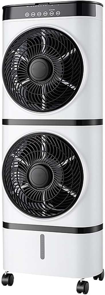 Swamp Cooler Air Conditioner, Double Layer Vertical Outdoor Cooling Fan, 3 Wind Speed Evaporative air Cooler, High Cooling Efficiency, Anti Dust Filter, for Room(95x20x36cm/37.5x8x14in)