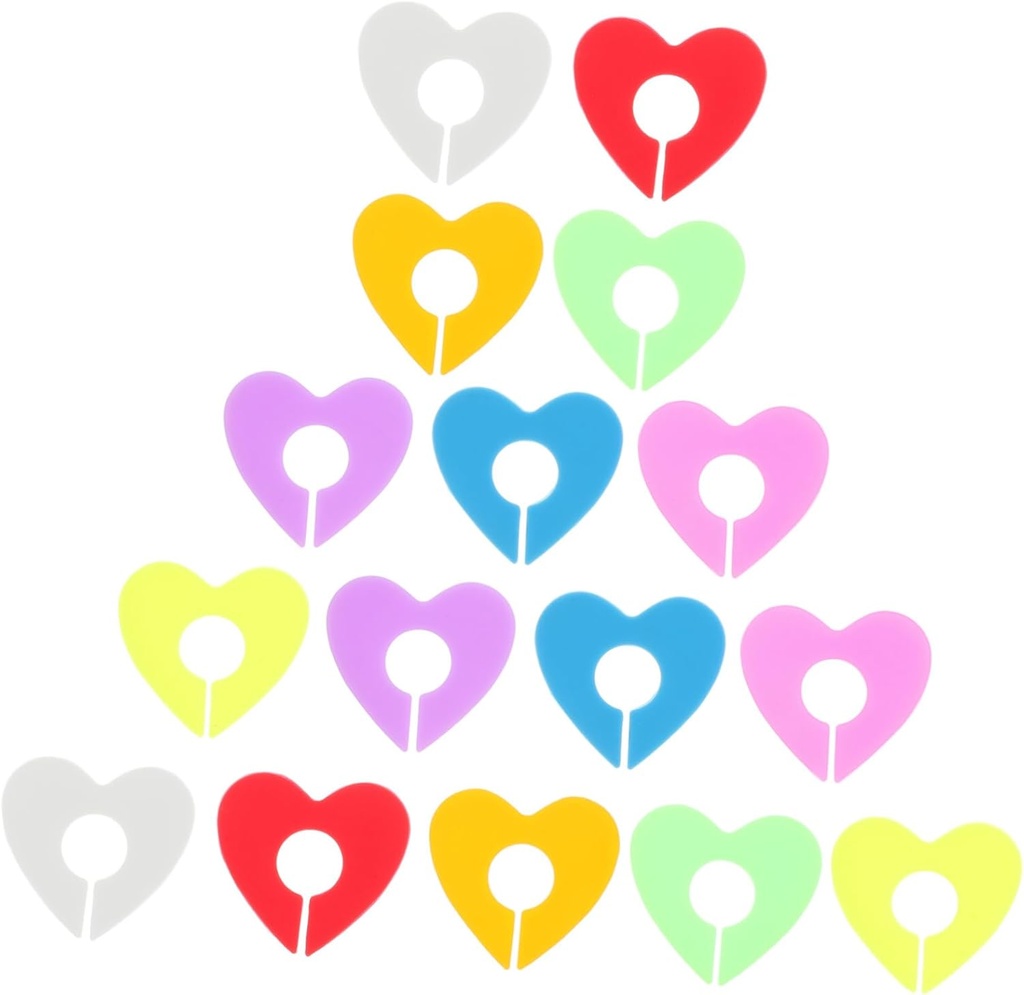 PRETYZOOM 2sets Wear-resistant Silicone Cup Markers Creative Drink Identifiers for Parties Unique Heart-shaped Wine Glass Labels Easy to Clean and Distinguish Glasses