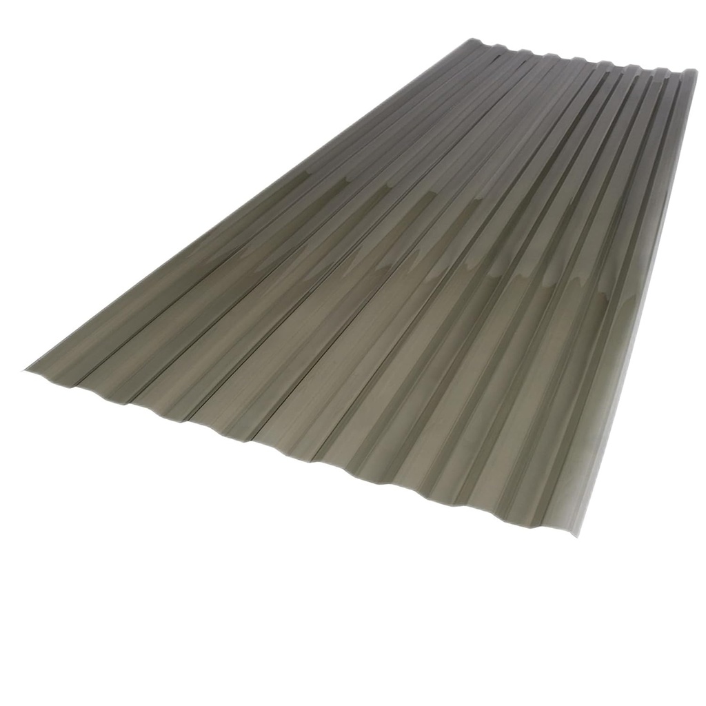 Suntuf Solar Gray 72"x26" (10 Pack) Polycarbonate Roofing Panel