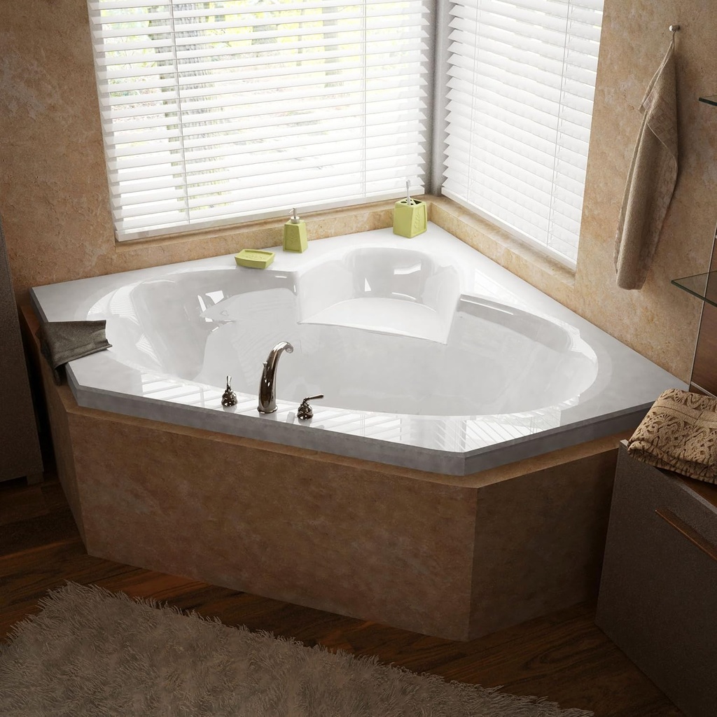 6060S Sublime 60 x 60 Corner Soaking Bathtub