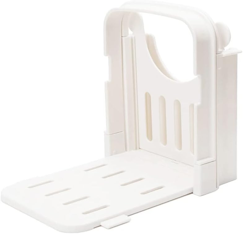 Bread Slicer Toast Cutting Adjustable Roast Loaf Slicer Cutter Foldable Compact Toast Slicing Machine for Homemade Bread Kitchen Baking Tools