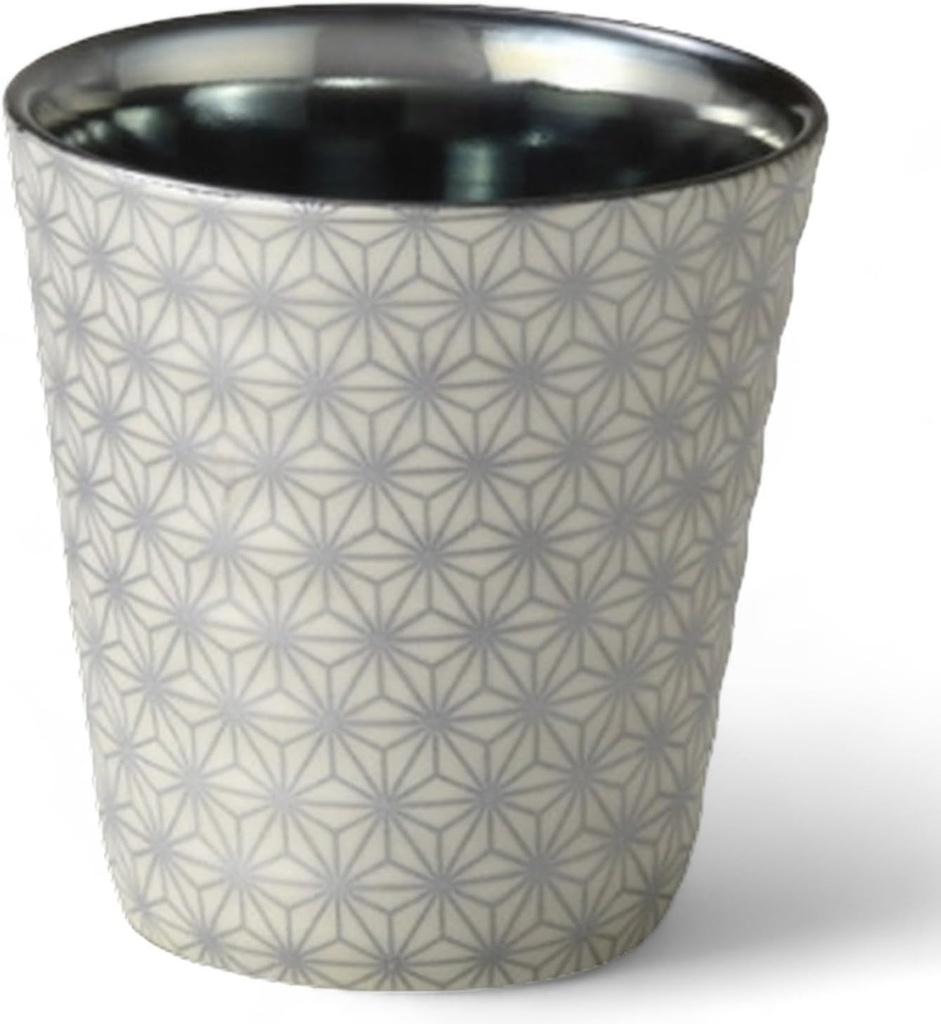 J-kitchens Cup, Rock Cup, Silver, Japanese Taste, 10.1 fl oz (310 ml), Microwave Safe, Made in Japan