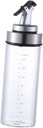 Unomor Food-grade Glass Oil Dispenser Vinegar Bottle Sauce Container Spout Oil Pour Spout Liquor Bottle for Home Restaurant