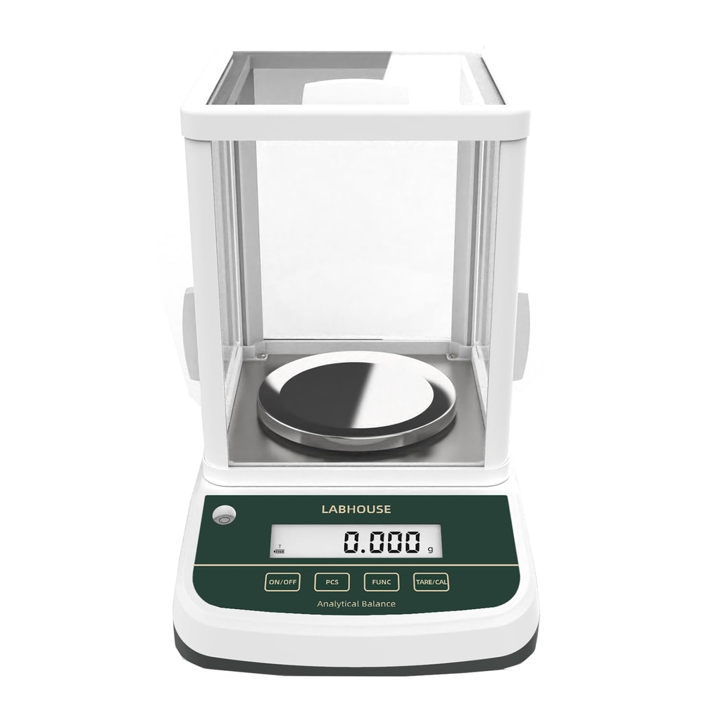 Digital Analytical Balance(Dual Display) High Precise 1mg 200g Lab Scale External Calibration for Laboratory Pharmacy Chemical Plant Jewelry Store,200g/0.001g