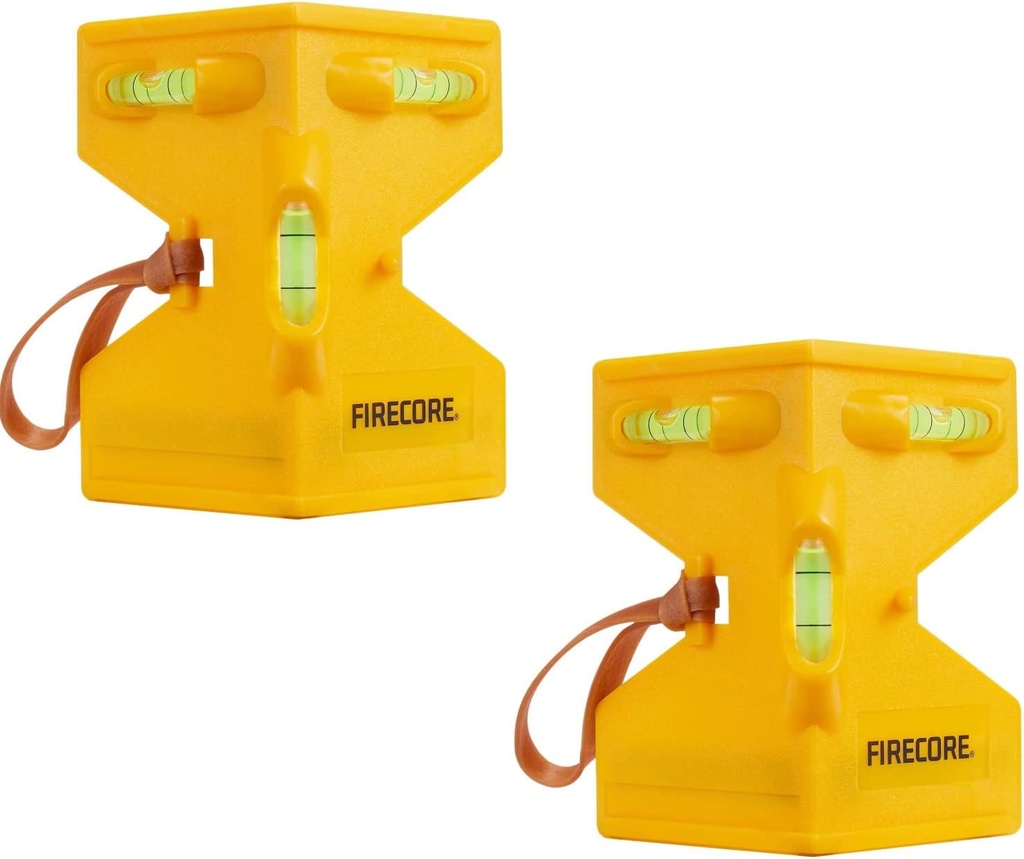 Firecore 2Pcs Level and Tool Magnetic Post Level
