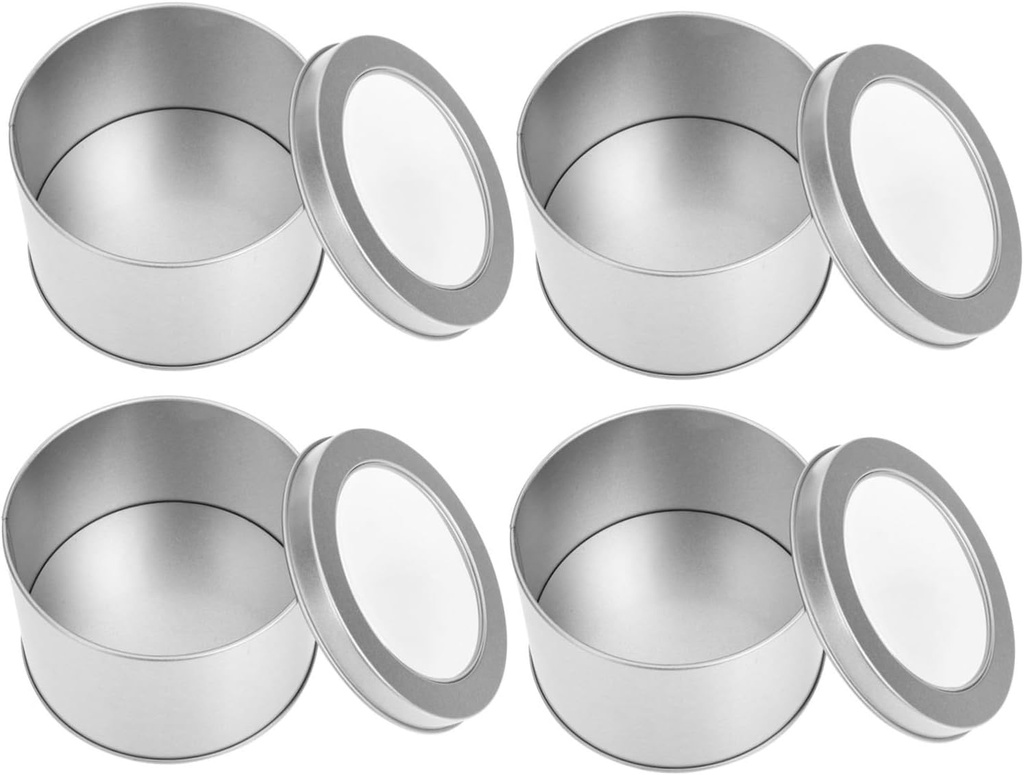 Display Sweets Packaging Cake Dessert Jar Tinplate Cans Perfect for Storing Displaying Small Items