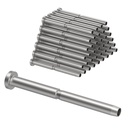 BLIKA 40 Pack 3/16" Invisible Cable Railing Kits 4x4, T316 Stainless Steel Invisible Receiver and Swage Stud End for Cable Railing, Deck Stair Threaded End Fitting for 2"x2", 4"x4" Wood/Metal Posts