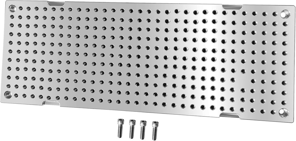 6" x 16" x 1/2" MIC7 Aluminum Fixture/Sacrificial Plate, Mini Pallet