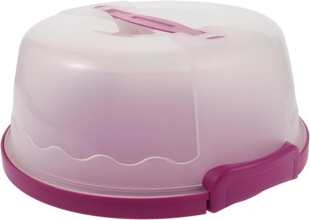 Reusable Cake Carrier Handle Stylish Cake Box for Dessert Transportation Preservation and Moisture Retention for Birthdays and Special Occasions