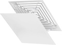 Square Air Conditioner Vent Deflector Air Deflector Ceiling Diverter