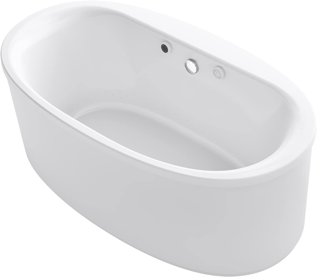 Kohler K-24008-GHW-0 Sunstruck Bathtub, White