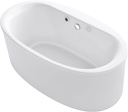 Kohler K-24008-GHW-0 Sunstruck Bathtub, White