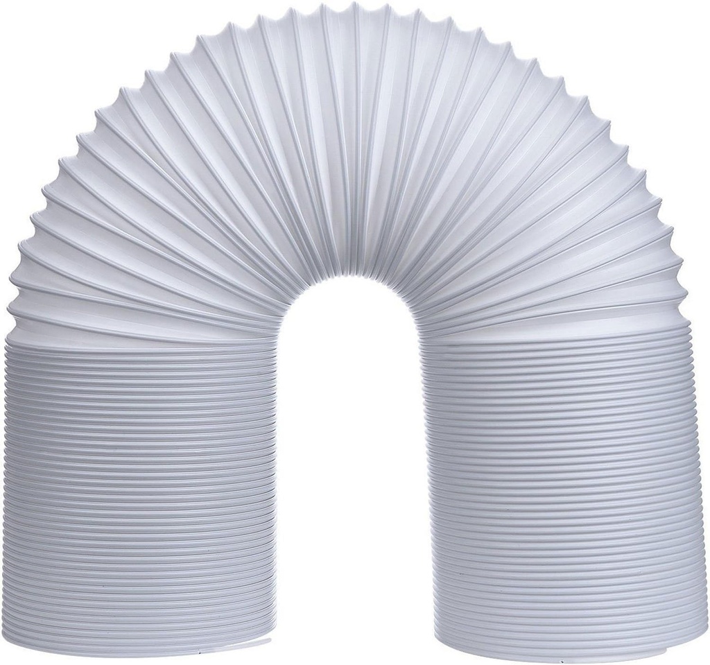 Hotop Air Conditioner Exhaust Hose with 5 Inches Diameter, Counterclockwise Thread Compatible with Portable Air Conditioner (59 Inches Length)