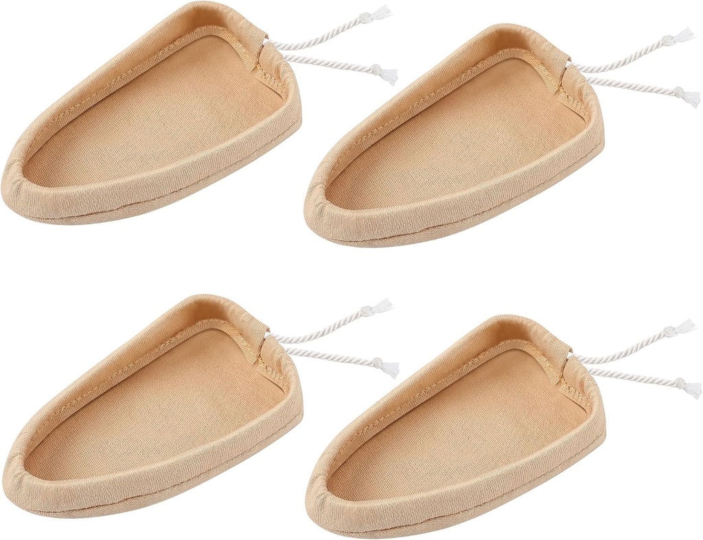 Dreyoo 4 Pack Cotton Sock for Sealing Iron, Cotton Socks for Edge Banding Iron, Heat Resistant, Secure Fit and More Protection