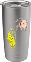 Lemon boxing Peach Ice Tea Stainless Steel Insulated Tumbler