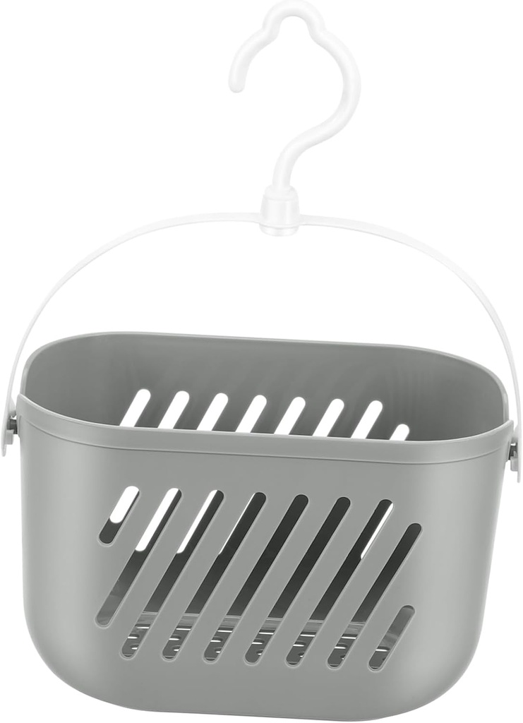 Kitchen Hanging Basket Storage Organizer Wall Drainer Rack Plastic Hooks for Hanging Seasoning Organizer