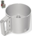 112204S Cutter Bowl Fit For Robot Coupe R2 3L Gb, R2 DICE, R2 Dice, R2B, R2N, R2N-2477306703H-09 Food Processor, 3 Quart Batch Bowl, Gray