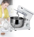 Dough Blender Stand Mixer, Baking Blender, With Dough Hook And Stainless Steel Egg Basket And Mixing Paddle, For Birthday Parties, Business Team Building, Wedding Venues, Fast Food Restaurants,White