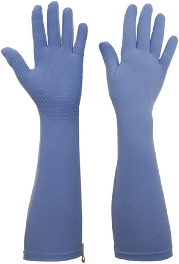 Foxgloves Long Gardening Gloves with Grips - Elbow Length Elle Grip Gloves