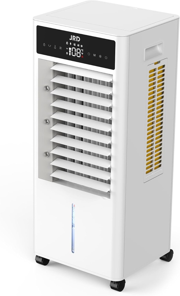 JRD Air Cooler with 3 Speeds, Timer, Upper and Bottom Tank for Garage