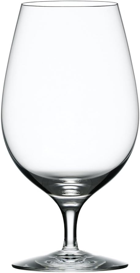 Orrefors Merlot 20 oz.Ice Tea/Pilsner Stem, Set of 2, Clear