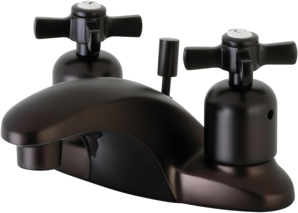 Kingston Brass FB8625ZX 4 in. Centerset Bathroom Faucet, Oil Rubbed Bronze
