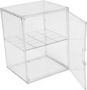 Clear Double Layer Bread Box Organizer for Bread and Snacks Versatile Storage for Home and Bakery Use for Countertop Display and Food Preservation