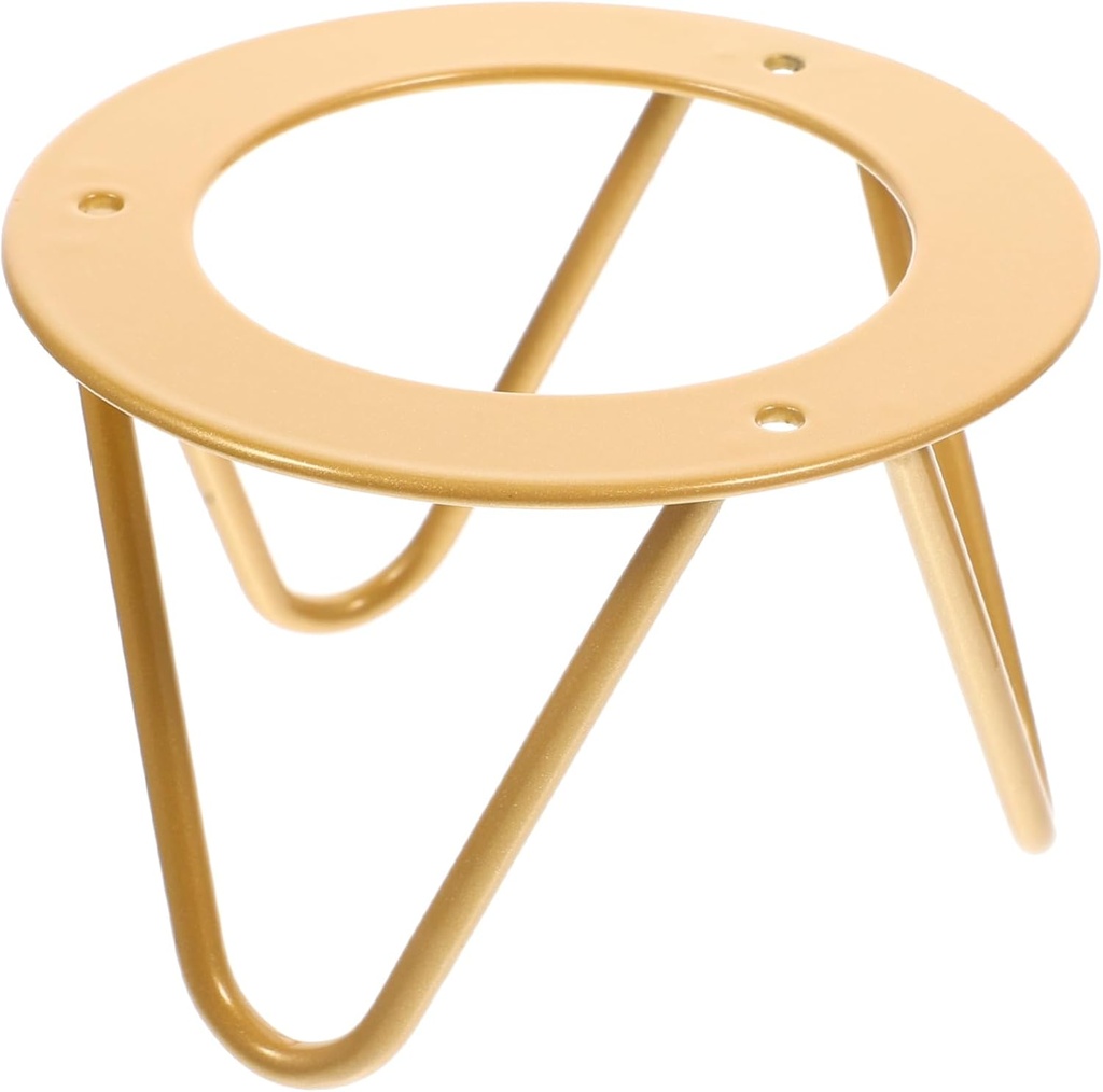 Iron Display Rack Tray Support Tray Base for Dinner Plates and Snacks Iron Construction Smooth Finish for Home Kitchen Office and Events