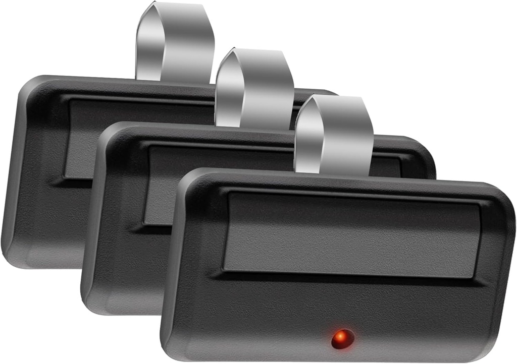 3 for 950ESTD Chamberlain Garage Door Opener Remote, 2011 to Present Models, Yellow Learn Button, 3-Year-Warranty