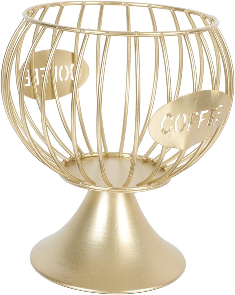 Iron Basket Coffee Capsule Storage Fruit Basket for Kitchen Organizer Holder
