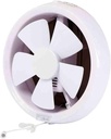 Bathroom Exhaust Fan, Ventilation Fan, Round Tube White Exhaust Fan With Low Noise Operation Suitable For Kitchen And Bathroom
