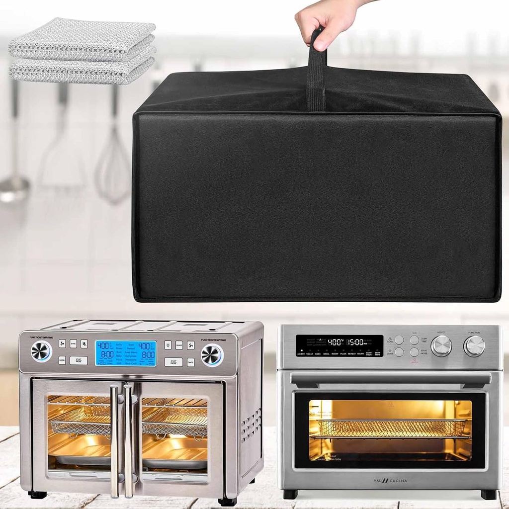 Air Fryer, Oven Combo Dust Cover, Heat-Resistant, Waterproof And Dust-Proof 600D Nylon Material, Compatible For Emeril Lagasse 25 QT, Compatible For VAL CUCINA 10-in-1 Combo Air Fryer Oven Combo