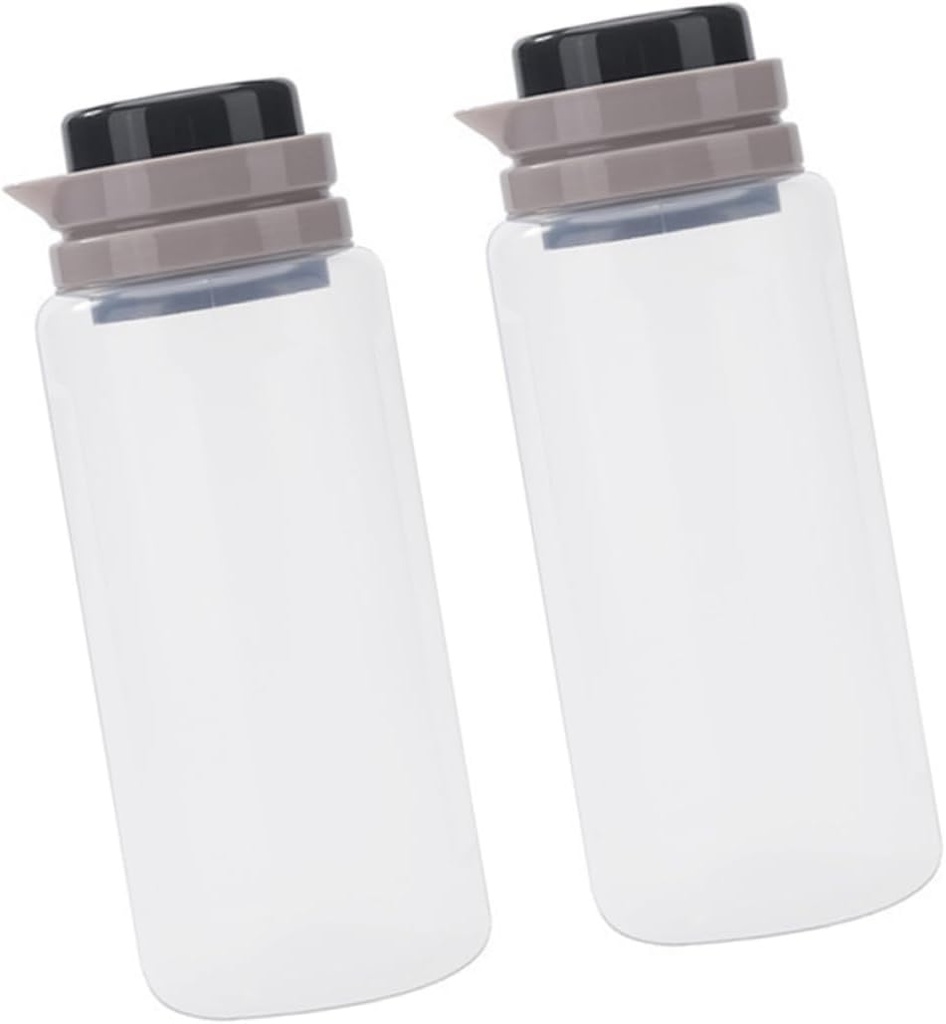 GLEAVI 2Pcs Sugar Storage Canisters with Scale Premium Food Storage Containers for Kitchen Use Airtight Seal for Dry Foods Measuring Lid Included Capacity