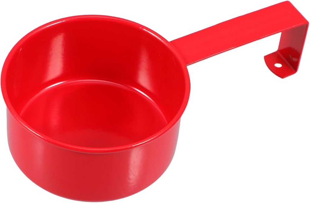 Iron Pet Food Scoop Multi-functional Hanging for Rice Laundry Dog and Cat Food Convenient Design for Kitchen and Pantry Use