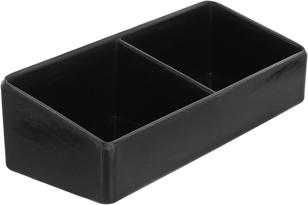 Kichvoe Compartment Tea Box Storage Organizer for Tea Bags and Candies for Home Office Coffee Station and Restaurants