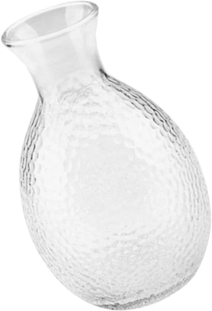 Elegant Japanese Sake Kettle Glass Liquor Decanter Sake Bottle for Parties