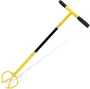Manual Twist Tiller, Efficient Tiller for Gardening, Efficient Soil Cultivation, Garden Bed Tiller, Premium Handheld Garden Tool
