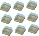 ABOOFAN 50 Pcs Square Food Packaging Boxes Plastic Moon Cake Tray with Lid Muffin Box for Cakes Cookies Breads Reusable Bakery Containers