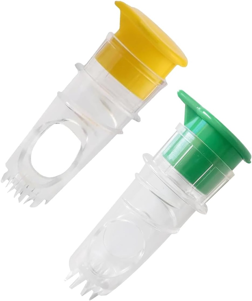 Mini portable lemon juicer, high-grade plastic material, manual citrus juicer, kitchen gadgets (MIX)