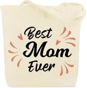 Mothers Day Gifts for Mom Christmas Stocking Stuffers Thank You Birthday Valentines Day Easter Womens Day Thanksgiving Halloween Retirement Sentimental Tote Bag Best Mom Ever Gifts Ideas for Mom