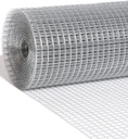 1/2 inch Hardware Cloth 24 inch x 50 Foot 19 Gauge - Hot Dipped Galvanized After Welding - Chicken Wire Mesh Roll Welded Wire Fencing Garden Fencing Gopher Guard