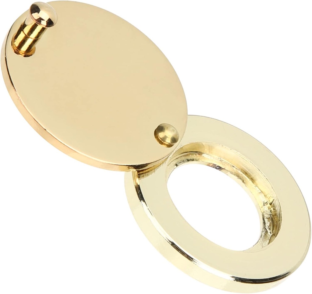 Apartment Door Security Peephole Cover for Inside Apartment Door Peep Hole Covers Viewer Cover Copper Viewer Peephole Plate