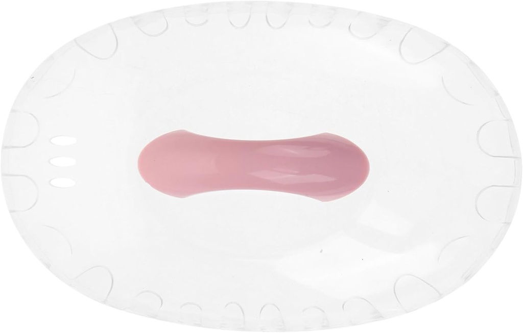 Electric Steaming Pot Lid Replacement Food Steamer Cover with Stylish Handle Compatible with Tonze Cookware White Transparent Plastic for Safe Cooking