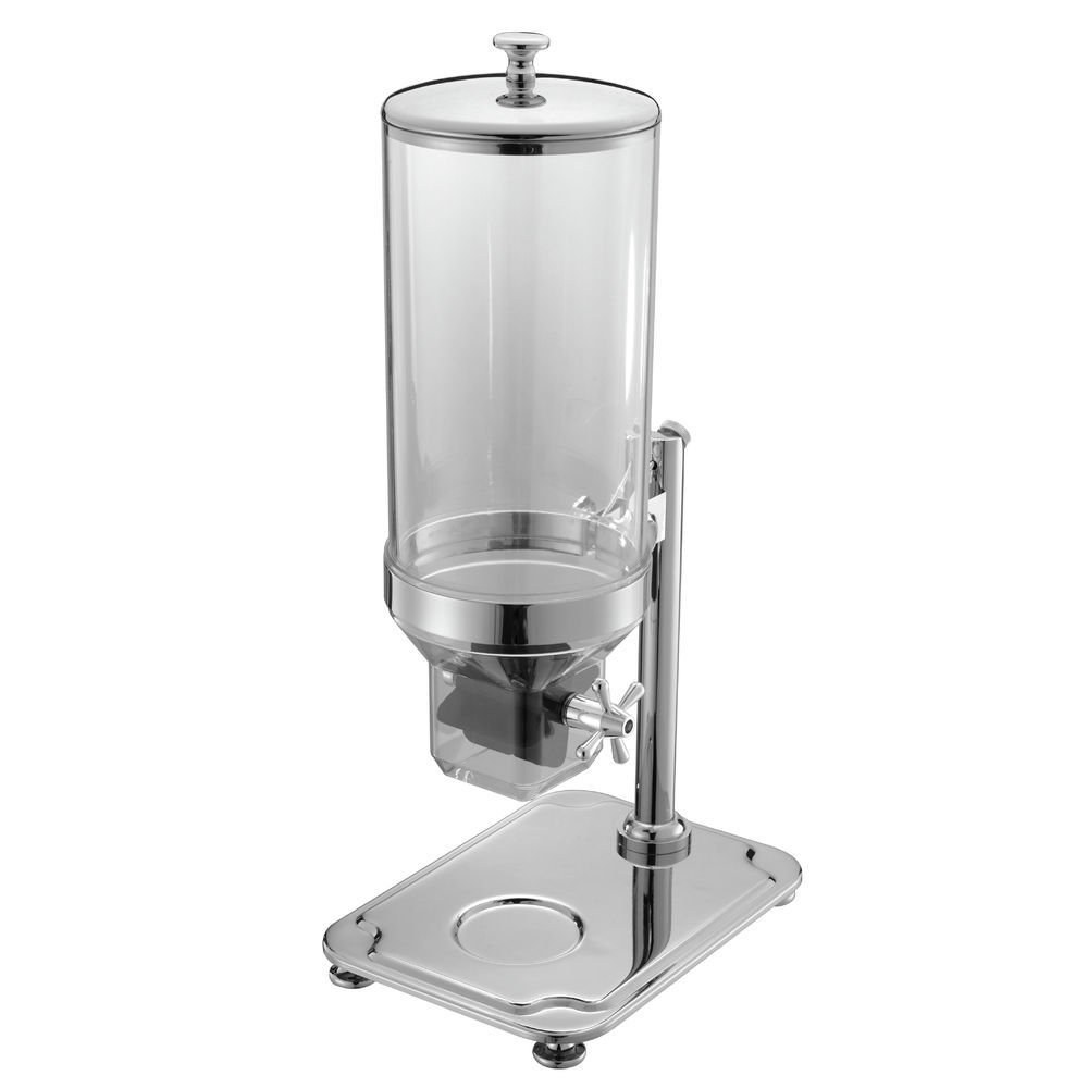 HUBERT Cereal Dispenser for Buffets with 2 2/5 Gallon Capacity - 13 1/2 L x 10" W x 26" H