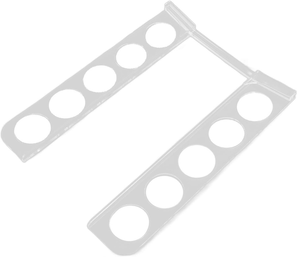 Coffee Pod Holder 10 Capsule Coffee Pod Storage Rack Acrylic Side Capsule Storage Organizer Rack for Home Cafe Office