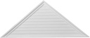 Ekena Millwork 65"W x 21 3/4"H x 2 1/4"P, Pitch 8/12 Triangle Gable Vent, Functional