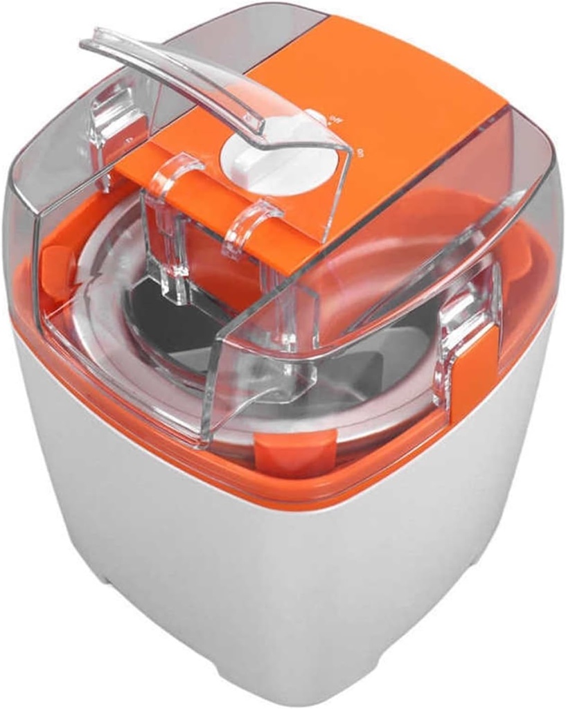 Ice Cream Machine 1500ml Automatic Ice Cream Maker Dessert Making Machine with Transparent Upper Cover Home Fruit Ice Cream Maker Ice Cream Maker