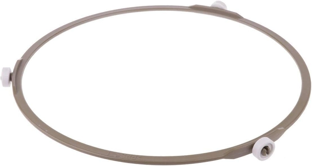 Brown Large Microwave Turntable Ring Microwave Oven Rotating Roller Support Ring, Microwave Glass Plate Tray Wheel Ring Turntables Microwave Oven Parts and Accessories Home and Kitchen